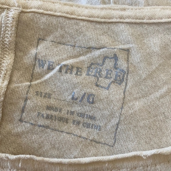 Free people terracotta ombré box tee - Picture 3 of 4